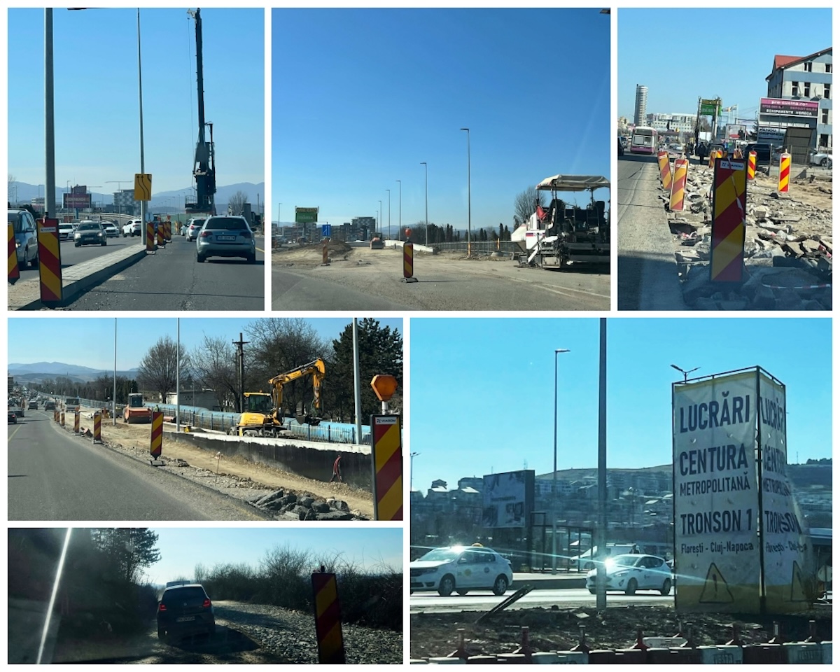 A mai rămas puțin până când va fi gata lotul 1 al centurii metropolitane Cluj | Foto: Sergiu Tămaș