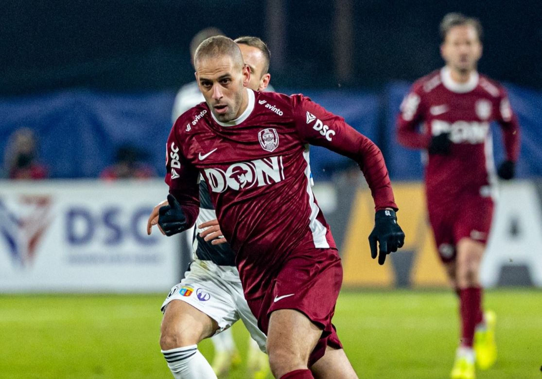 Islam Slimani / Foto: CFR 1907 Cluj Facebook