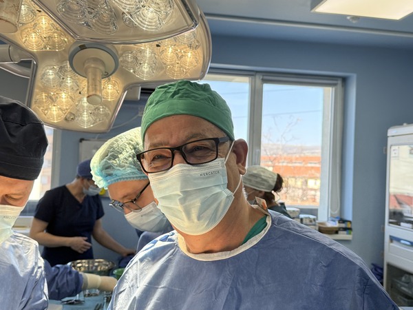 Intervenția a fost condusă de Prof. Nadim Al Hajjar  / Foto: Horațiu Nicolae Vasian- Facebook