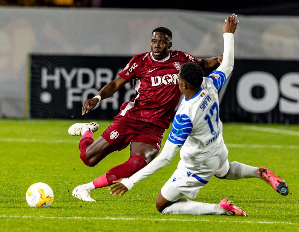 Kurt Zouma a bifat doar patru meciuri la CFR / Foto: CFR 1907 Cluj Facebook