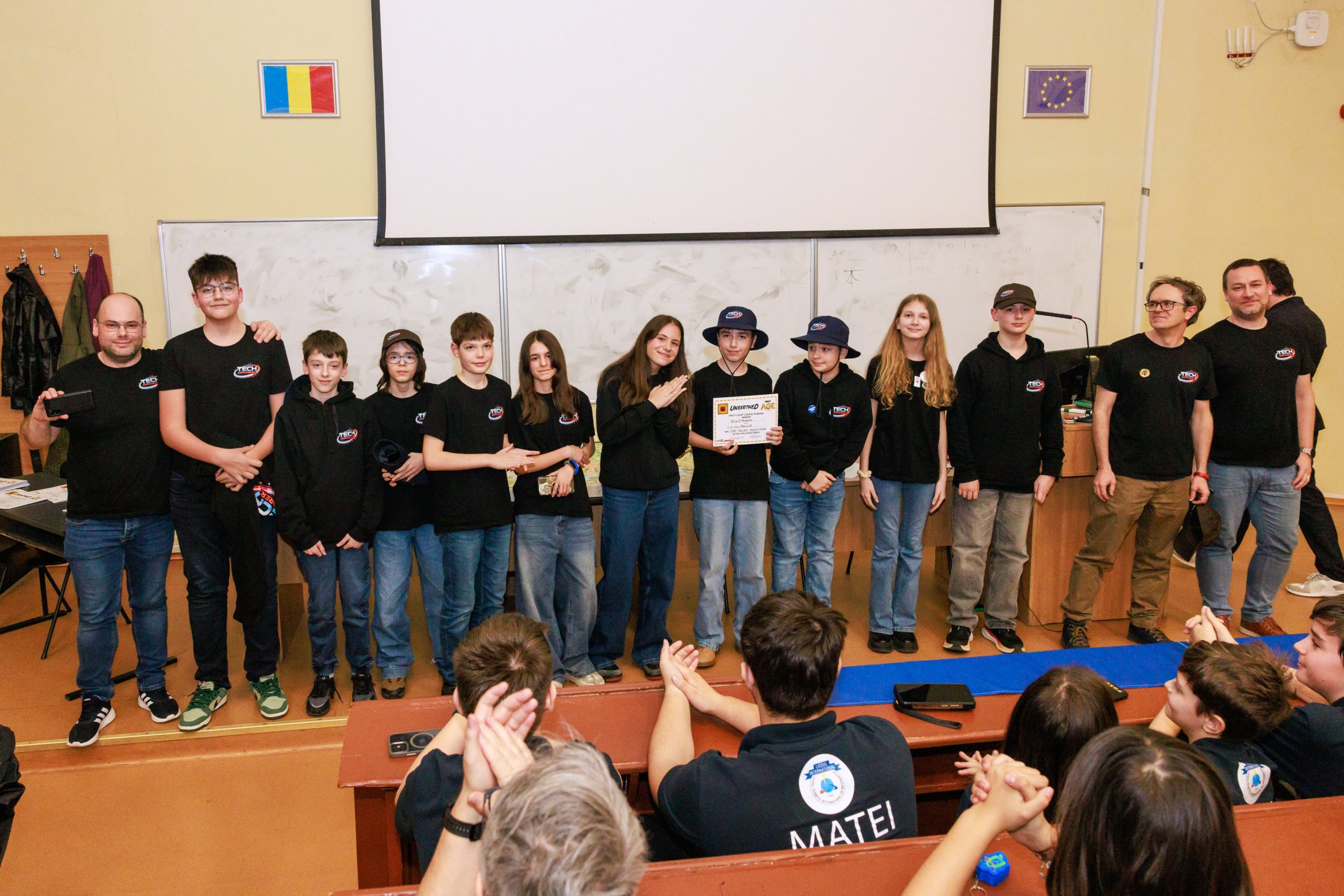 Elevii clujeni au obținut rezultate remarcabile la etapa naționala de robotică FLL 2026 | Foto: techexplorers.ro