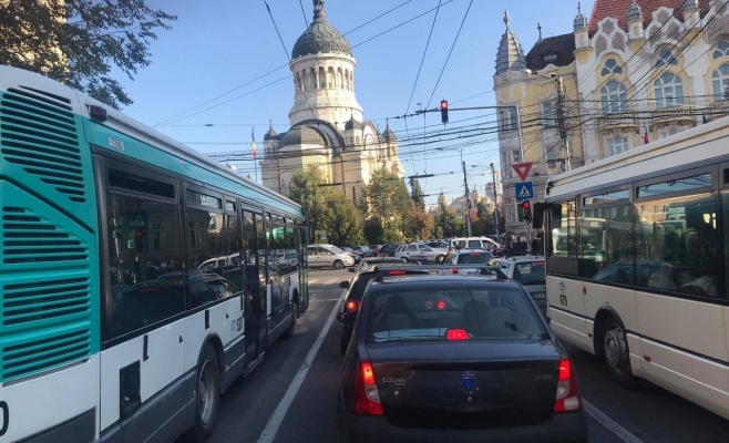 Traficul din Cluj-Napoca | foto: monitorulcj.ro