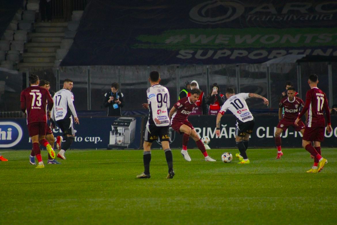 CFR Cluj și Universitatea au câte un jucător la echipa națională / Foto: Mădălina IVAN