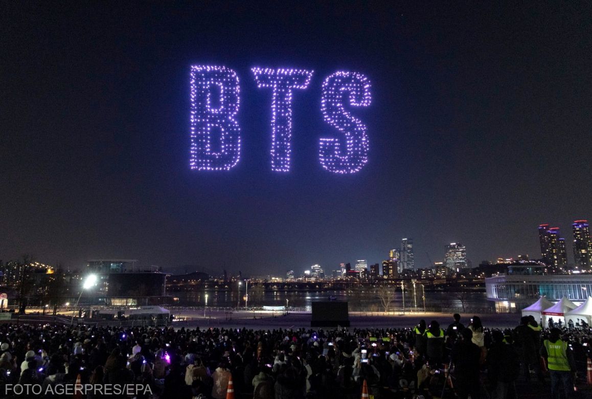 Concert BTS / Autor: JEON HEONKYUN - EPA - Agerpres
