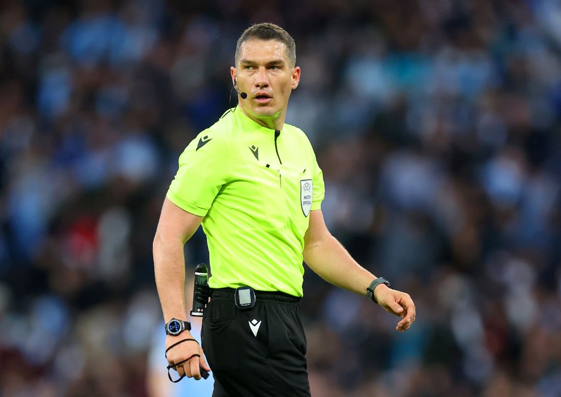 Arbitrul Istvan Kovacs / FOTO: Federația Română de Fotbal Facebook
