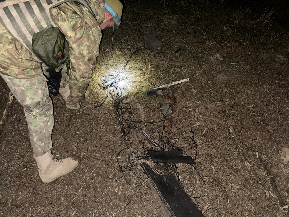 O dronă rusească s-a prăbușt pe teritoriul României