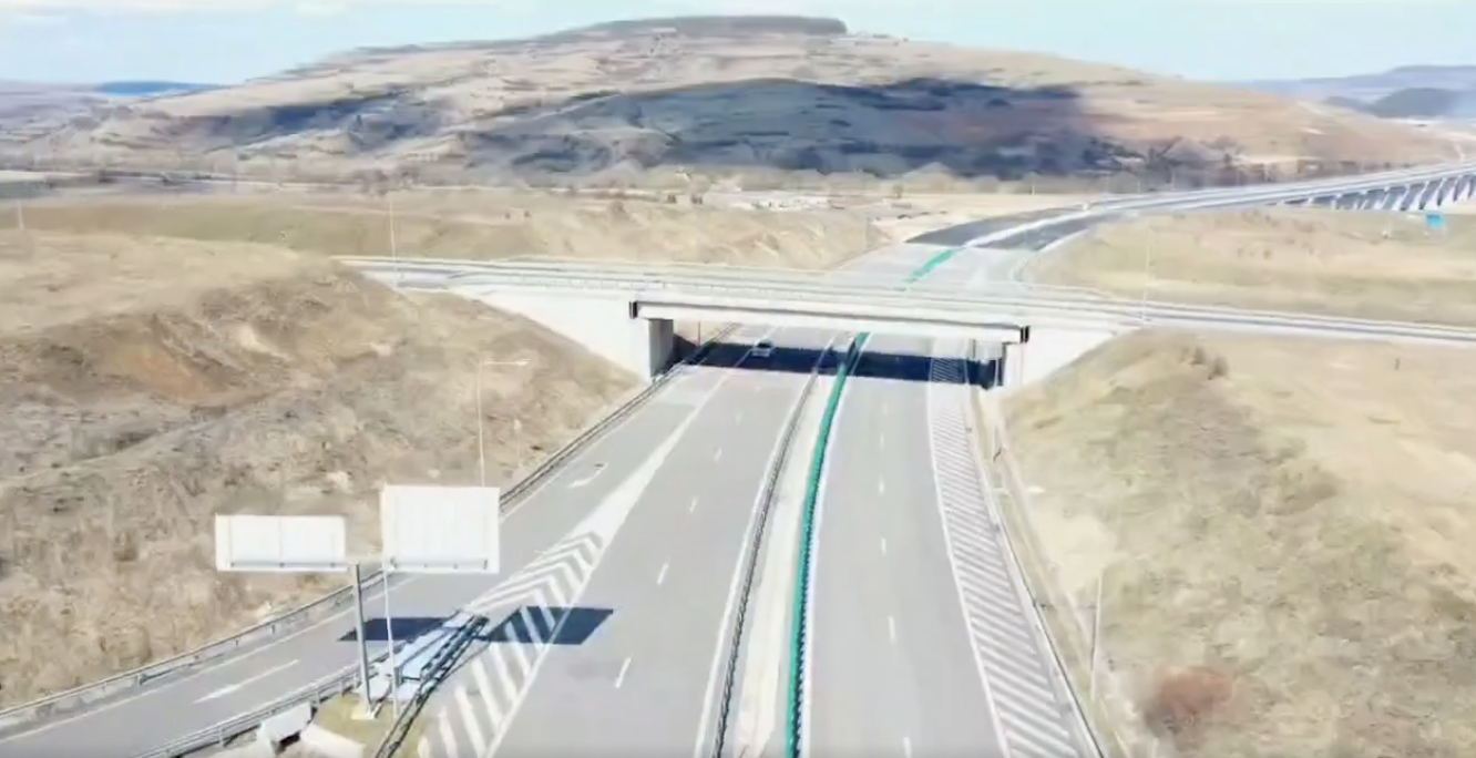 Lucrările pe tronsonul Nădășelu–Zimbor din Autostrada Transilvania