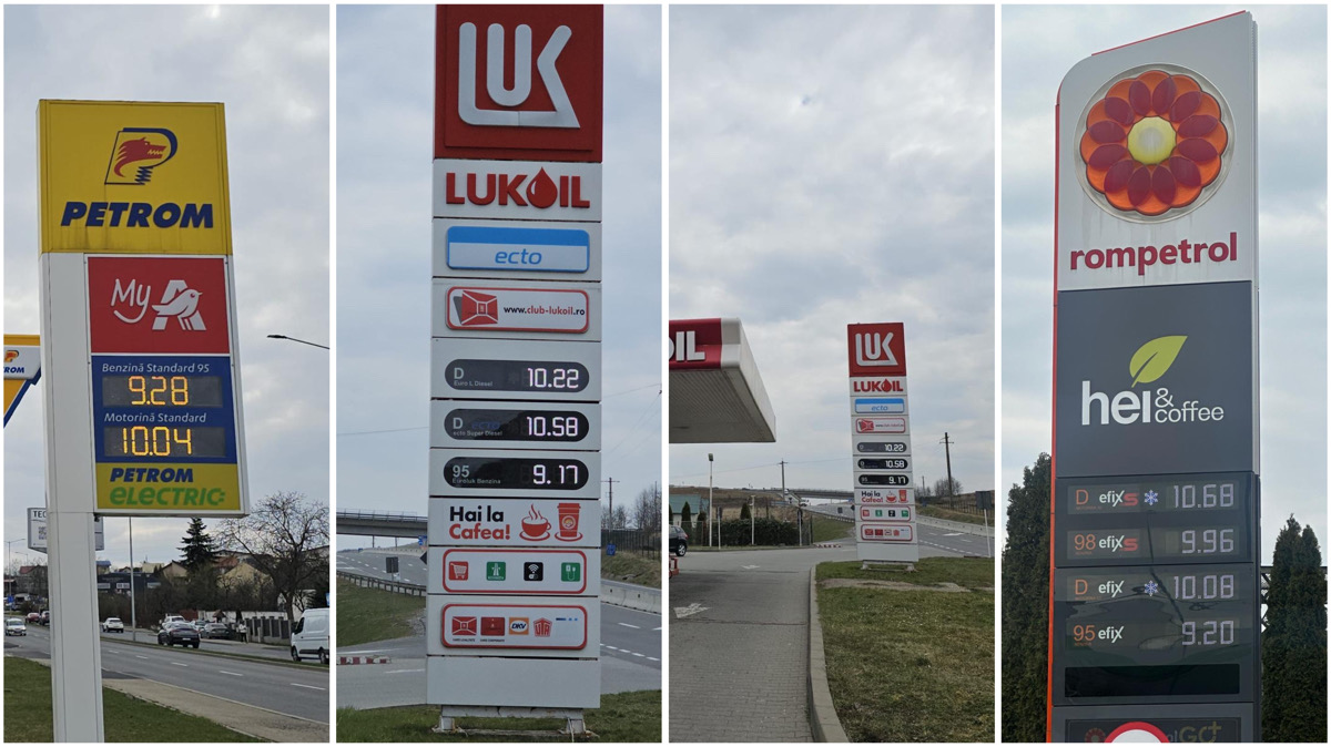 Carburantul continuă să se scumpească în Cluj