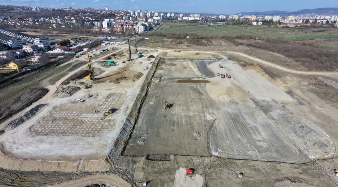 Lucrările pentru edificarea celei mai moderne unități spitalicești din România – Spitalul Pediatric din Borhanci