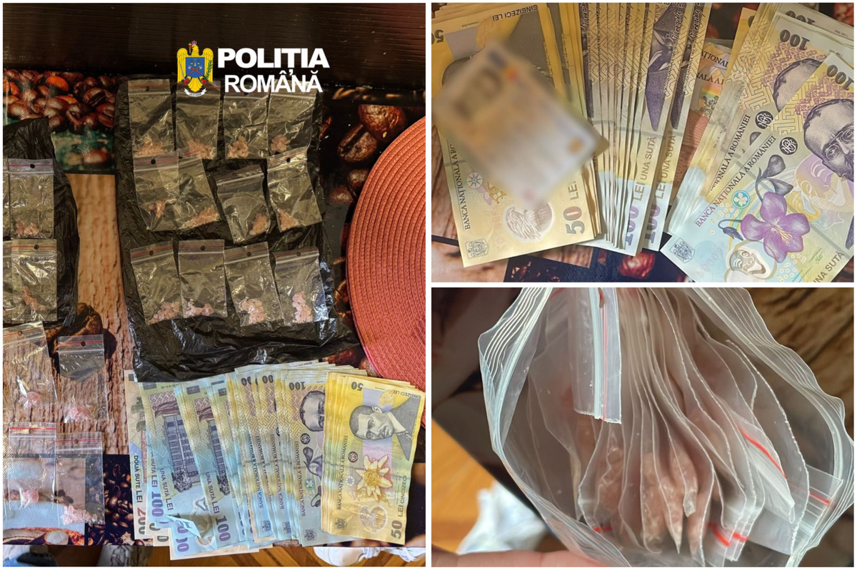 Rețea de trafic de droguri destructurată la Cluj: două persoane din aceeași familie