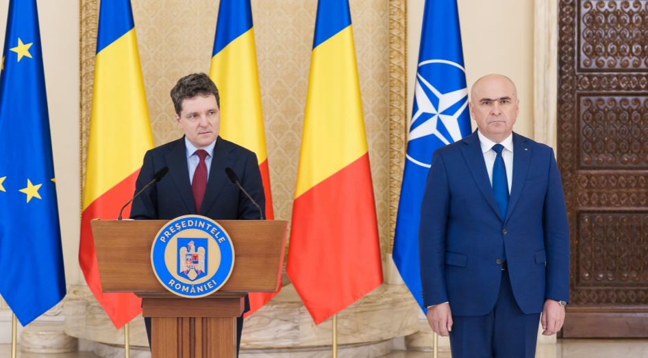 Discuții prelungite la Cotroceni între președinte și premier. Ultimatumul lui Grindeanu pentru Bolojan: demisia până în 23 aprilie sau retragerea miniștrilor PSD din Guvern|Foto: presidency.ro