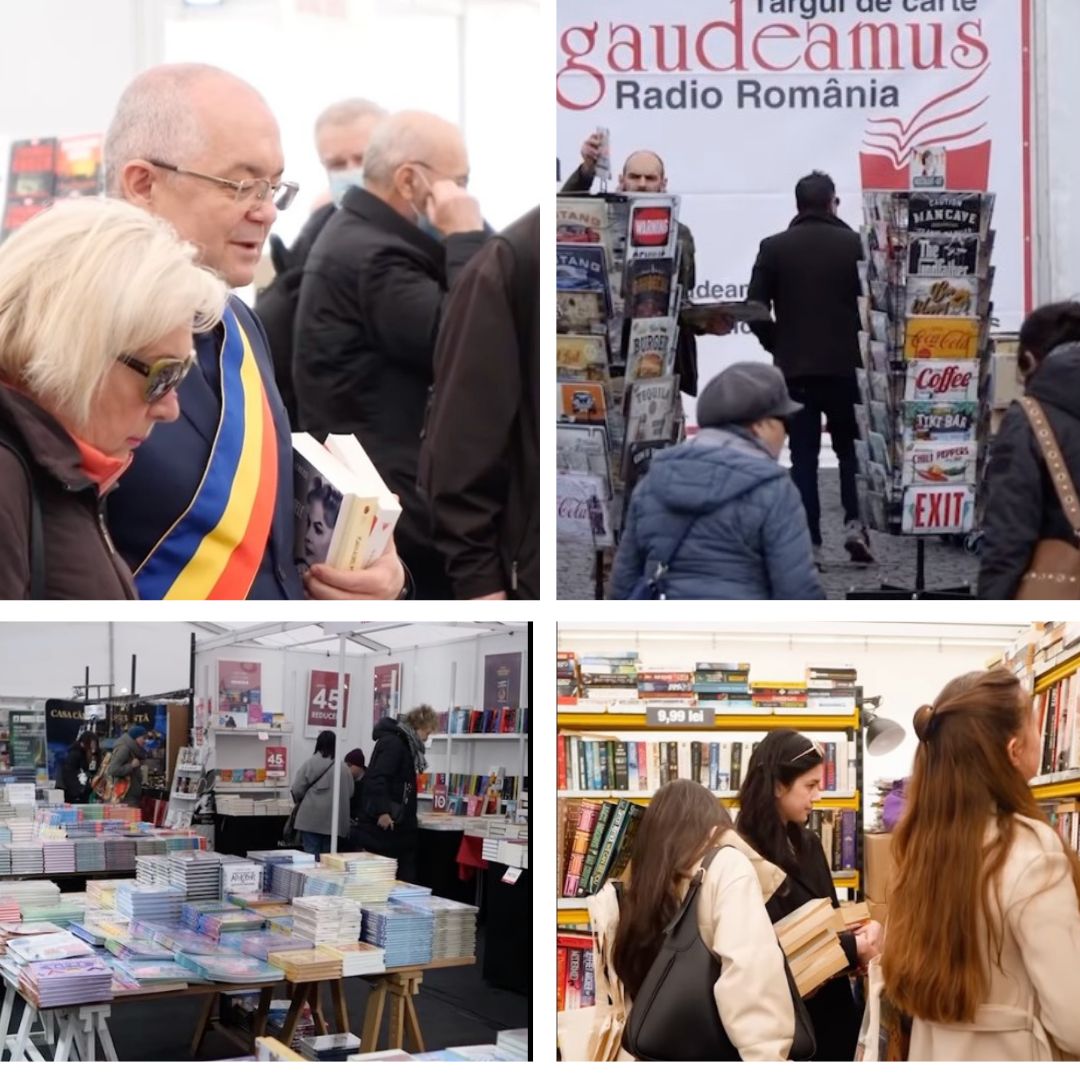 Ediția cu nr. 25 a Târgului de Carte Gaudeamus Cluj-Napoca se desfășoară în perioada 22-26 aprilie 2026 | Foto: Captură de ecran Facebook