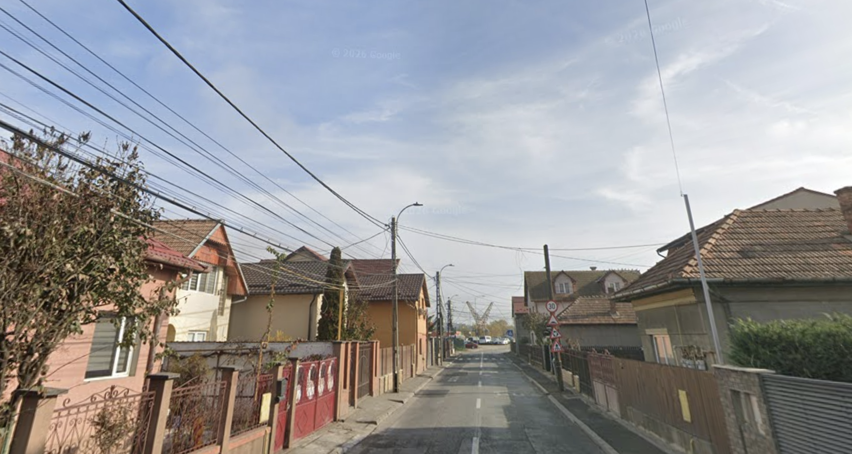 Strada Bărc 1 din municipiul Cluj-Napoca | Foto: Google Maps
