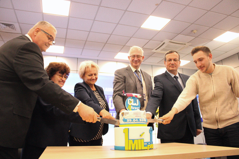 Moment festiv la Aeroportul Internațional „Avram Iancu” Cluj