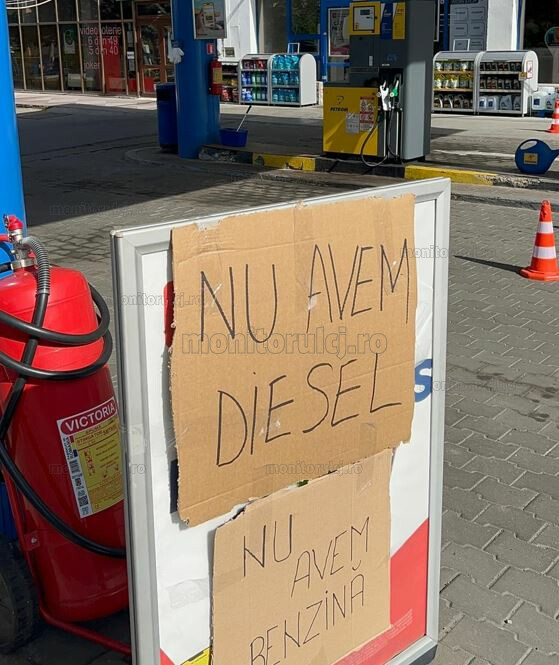 Unele stații de carburanți din România pot rămâne temporar fără benzină sau motorină