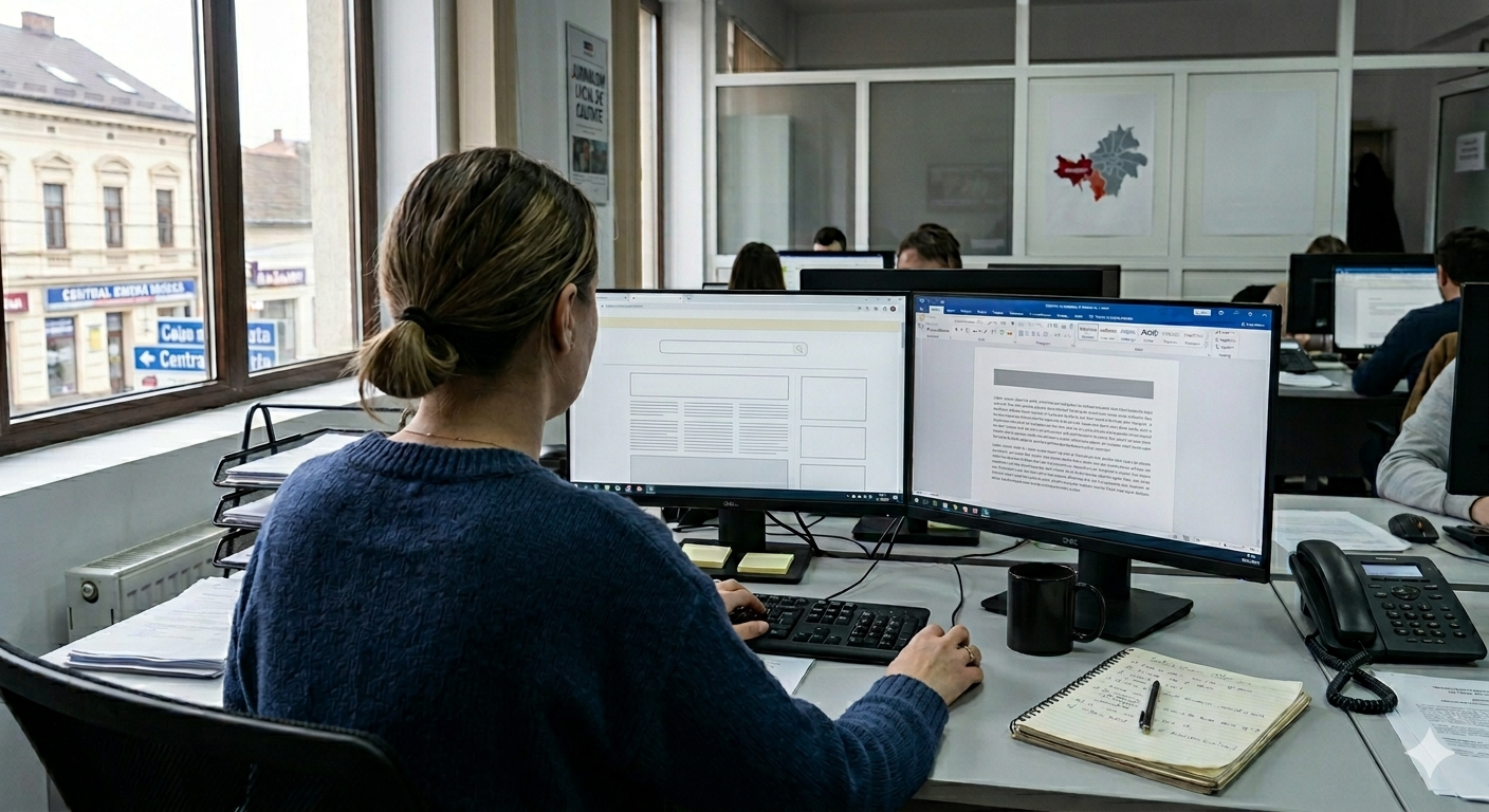 Libertatea presei este la cel mai scăzut nivel din ultimii 25 de ani | Foto: Imagine generată cu ajutorul inteligenței artificiale (AI)
