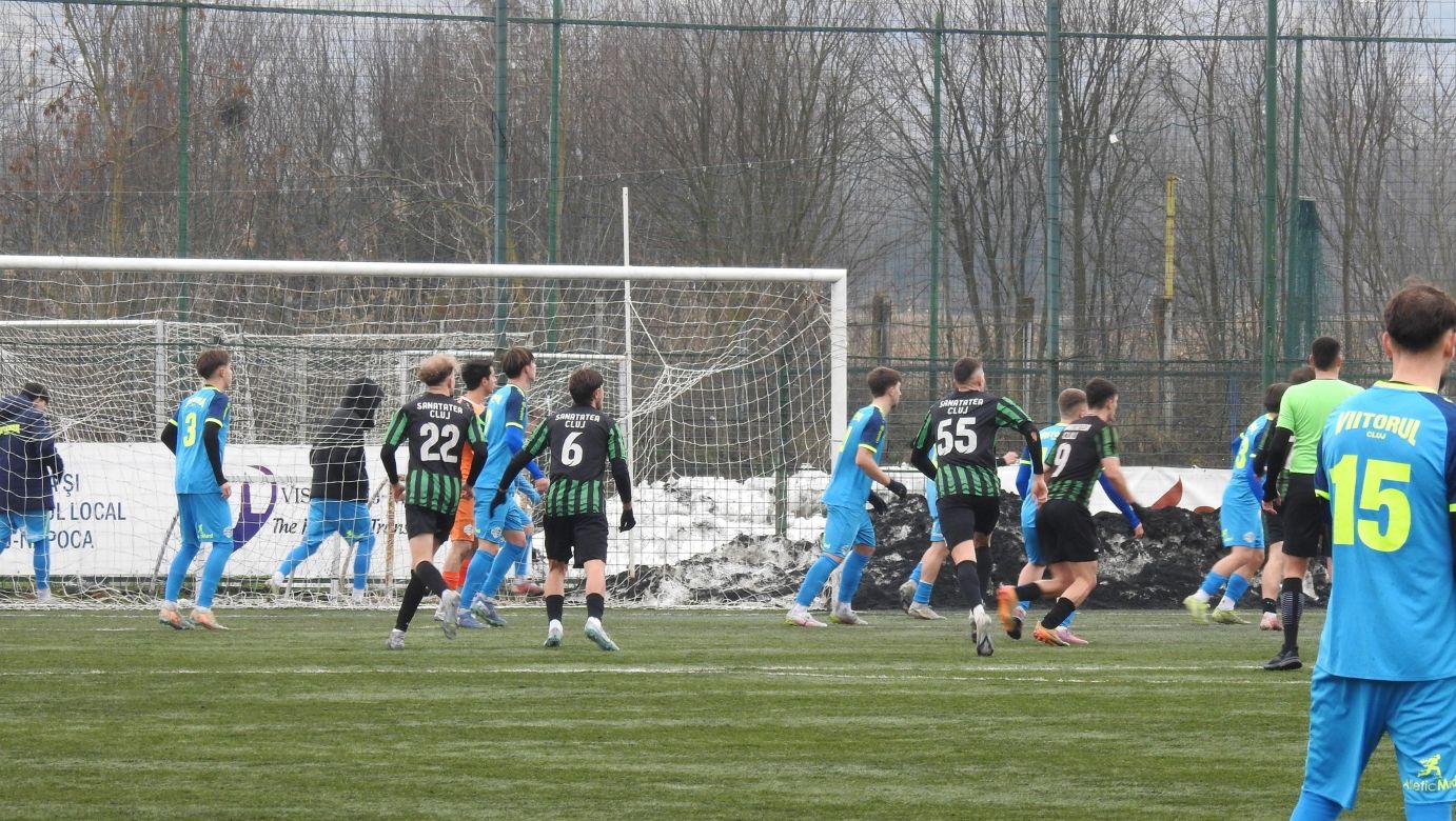 Sănătatea Cluj poate promova în Liga a 2-a / Foto: CS Sănătatea Servicii Publice Cluj Napoca Facebook