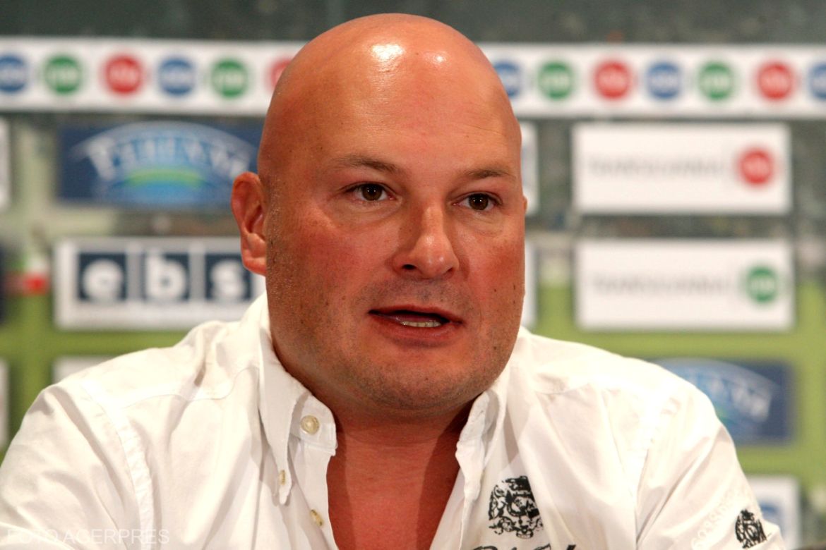 Árpád Pászkány (54 de ani) a fost principalul finanțator al CFR-ului în perioada 2001-2014/ Foto: MIRCEA ROSCA (C) AGERPRES/FOTO