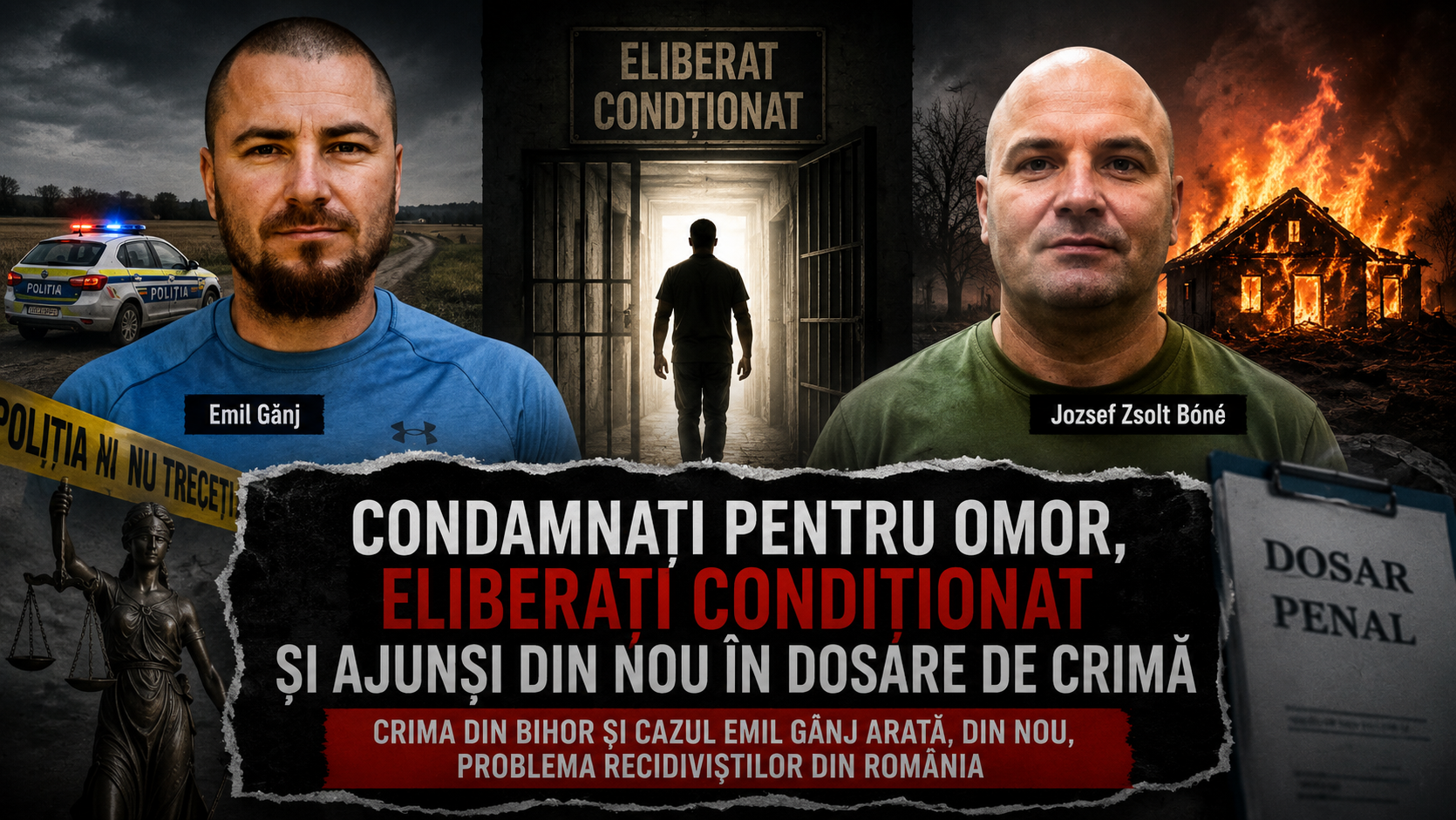 Condamnați pentru omor