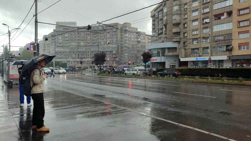 Meteorologii au anunțat ploaie la Cluj-Napoca