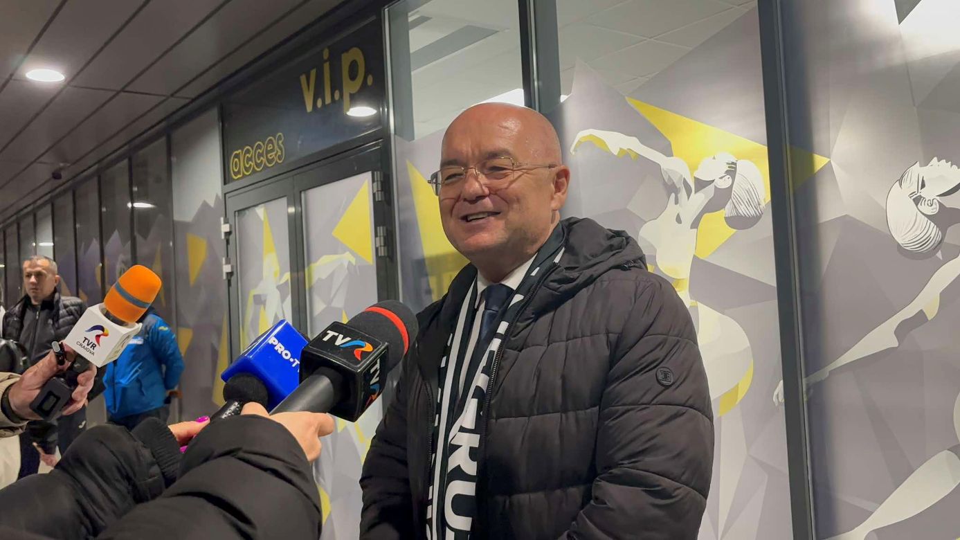 Emil Boc a fost prezent în tribunele finalei de la Sibiu / Foto: Mădălina IVAN