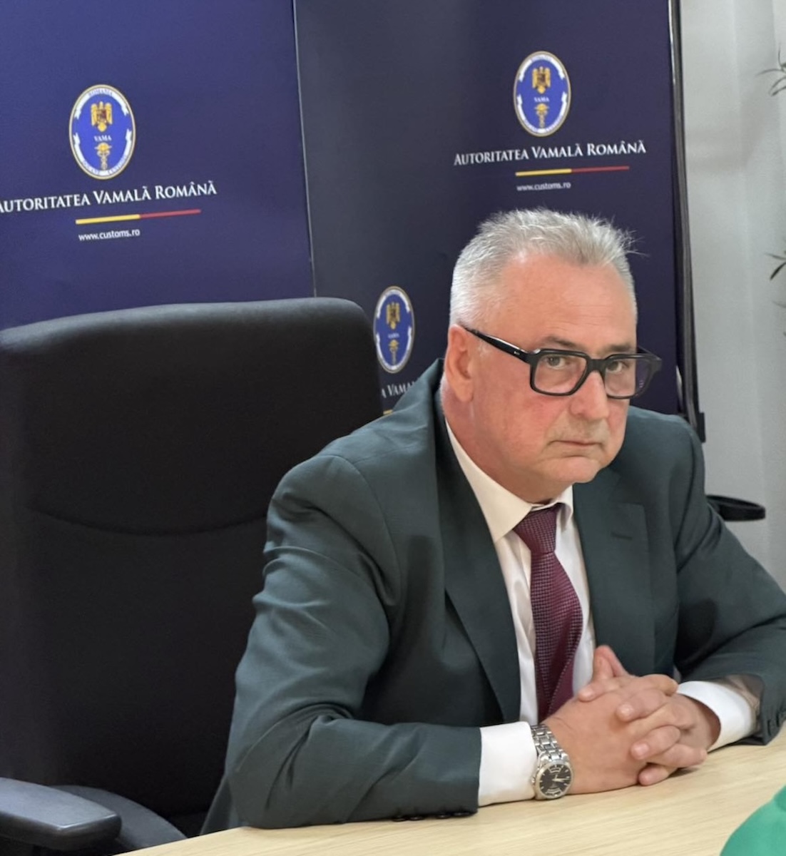 Şeful Autorităţii Vamale Române