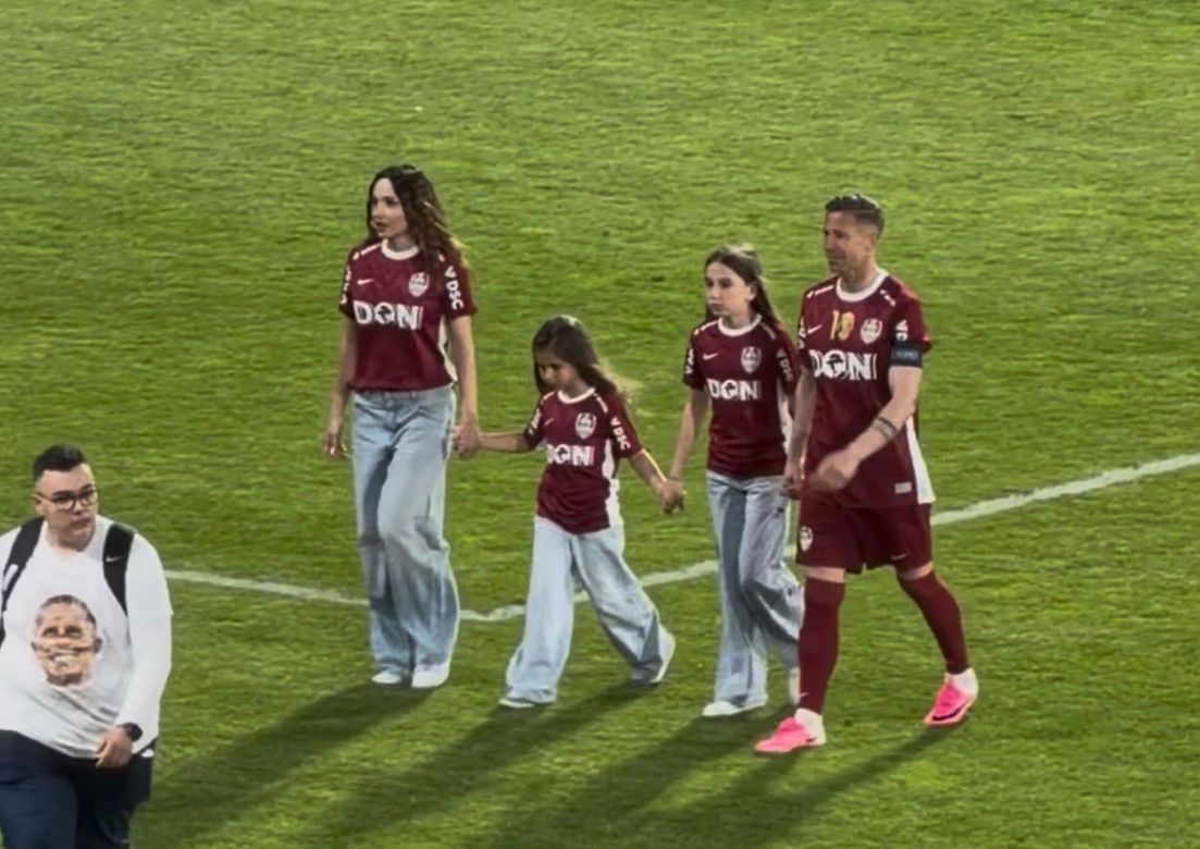 Ciprian Deac s-a retras la finalul meciului cu FC Argeș / Foto: Sergiu CRĂCIUN