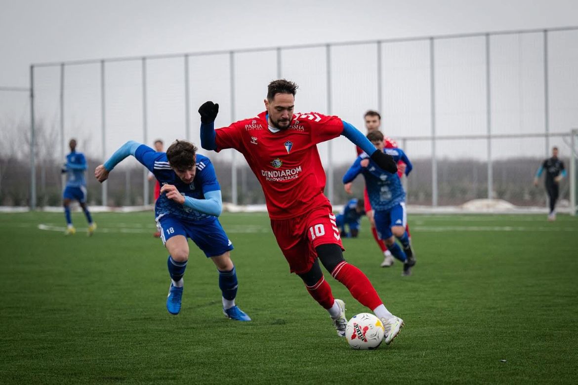 Andrei Pop a bifat 17 meciuri pentru Unirea Dej în Liga 2 / Foto: FC Unirea Dej Facebook