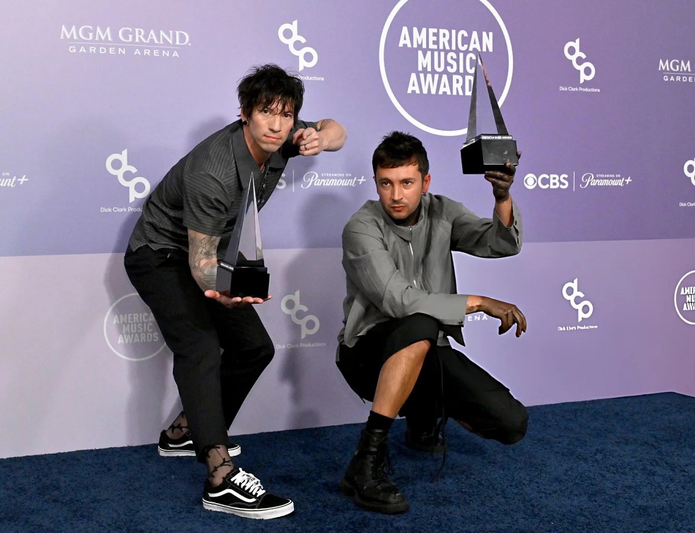 Twenty One Pilots câștigă Best Rock/Alternative Artist la AMA înainte de Electric Castle 2026|Foto: EC