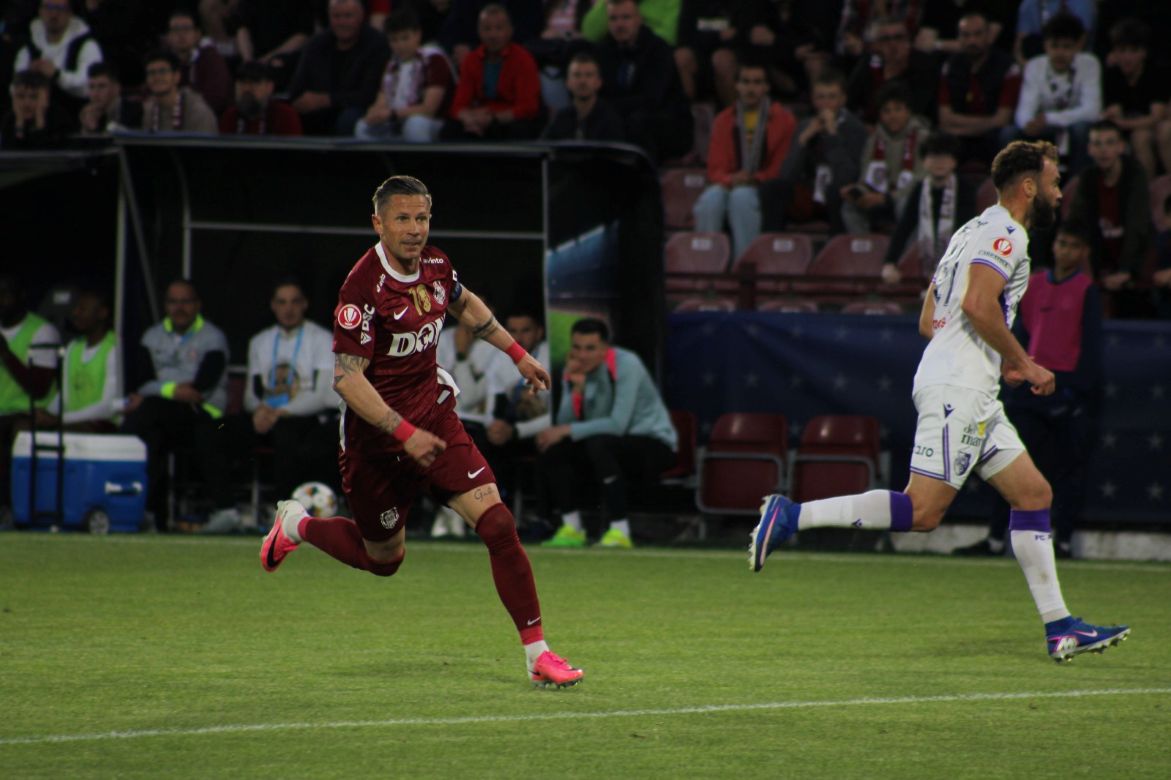 Ciprian Deac s-a retras după meciul cu FC Argeș / Foto: Mădălina IVAN