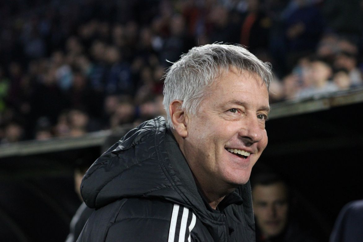 Cristiano Bergodi l-a înlocuit pe Neluțu Sabău în luna octombrie a anului trecut / Foto: Mădălina IVAN