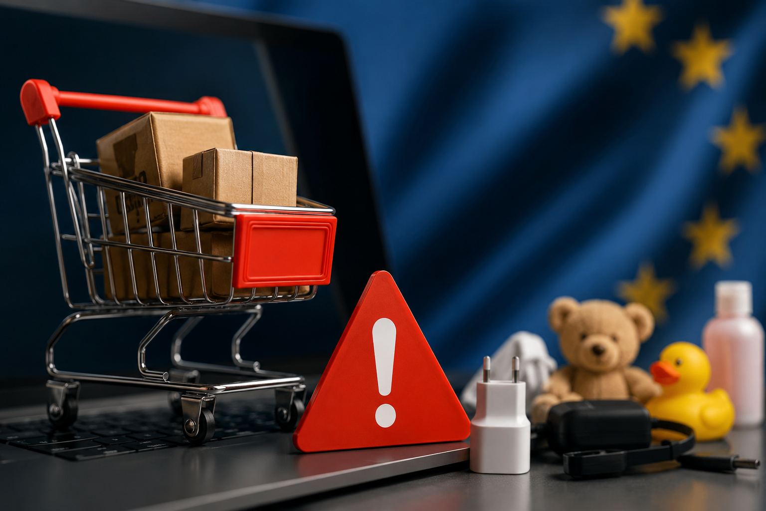 Platforma chineză Temu a fost amendată cu 200 de milioane de euro de Comisia Europeană. | Imagine generată cu ajutorul AI
