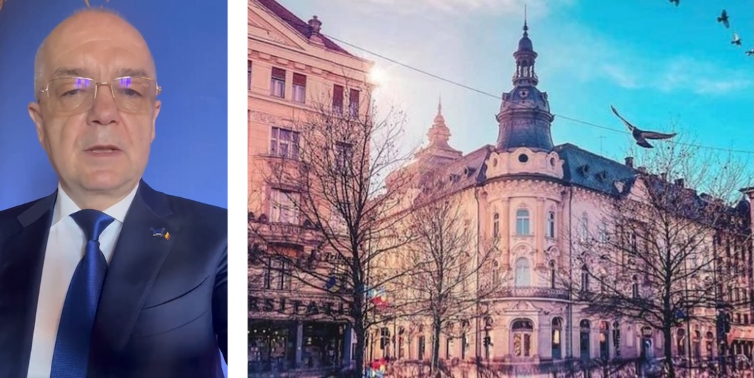 Emil Boc: „Primăria Cluj-Napoca are drept de preempțiune dacă hotelul continental va fi scos la vânzare” | Foto: Captură de ecran Facebook