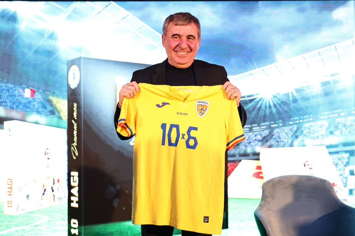Selecționerul Gheorghe Hagi s-a declarat mulțumit după victoria obținută de România în fața Țării Galilor