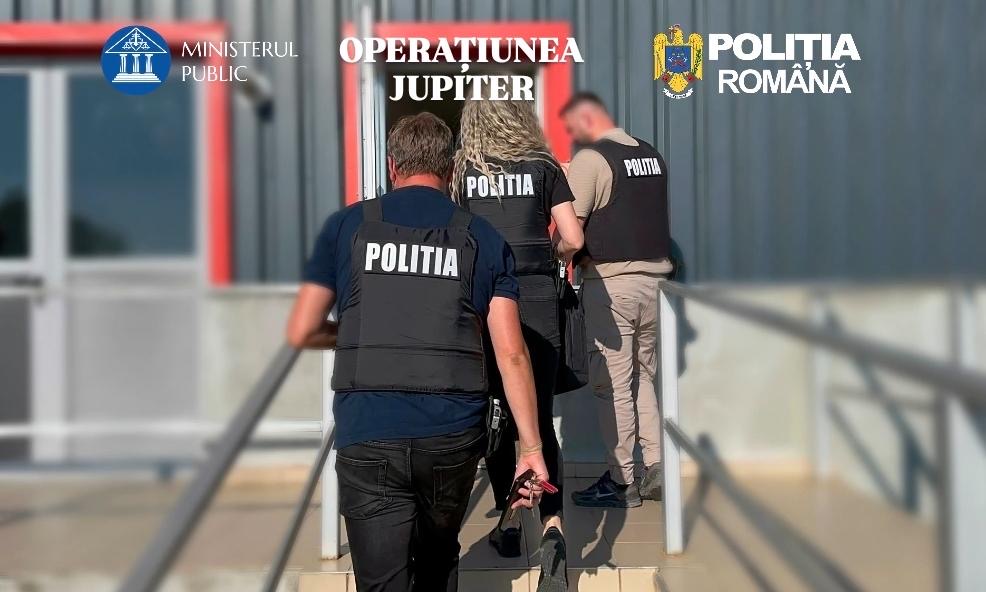 Polițiștii clujeni au efectuat 16 percheziții în cadrul operațiunii Jupiter