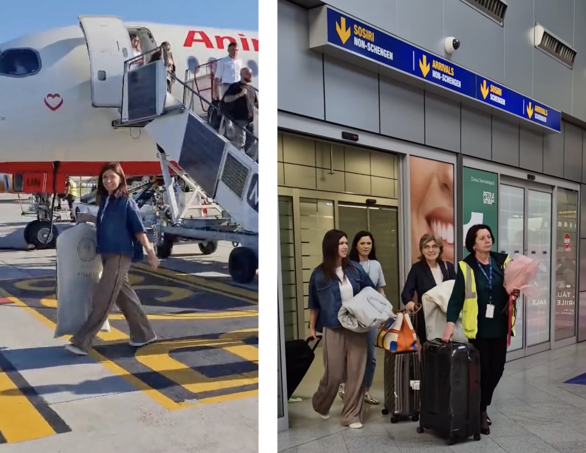 Simona Halep a aterizat pe Aeroportul Internațional „Avram Iancu” Cluj