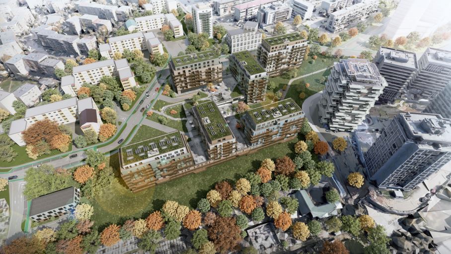 Noul ansamblu de locuințe din zona Frunzișului – Gheorghe Dima