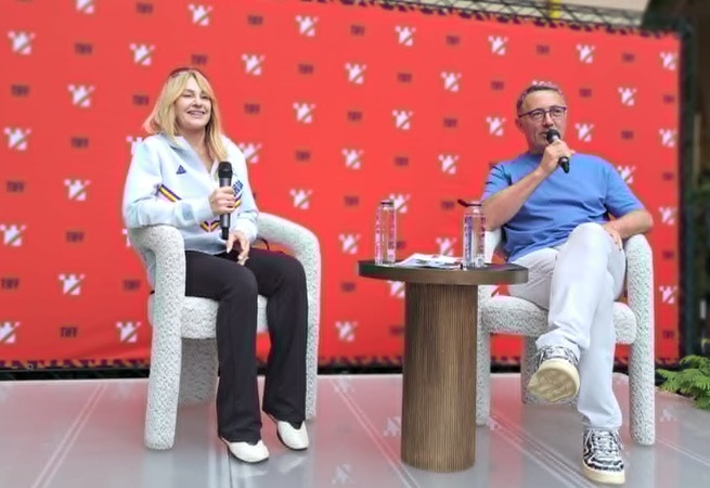 Nadia Comăneci și Tudor Giurgiu