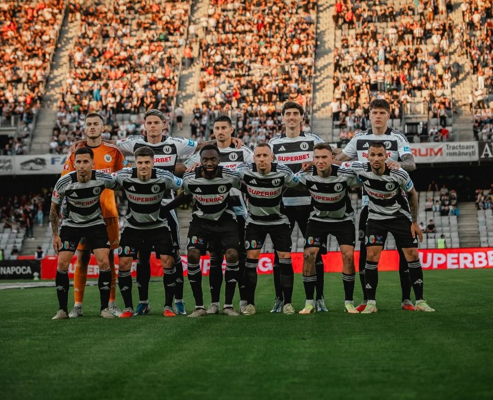 „U” Cluj va da peste echipe de top dacă trece de Dynamo Kiev / Foto: FC Universitatea Cluj Facebook