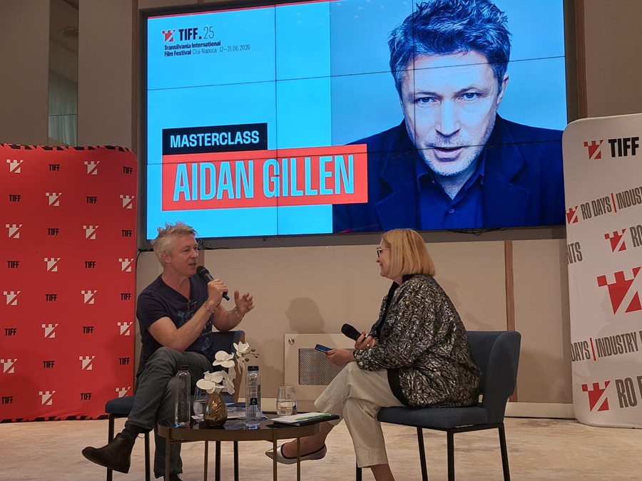 Actorul irlandez Aidan Gillen face parte din juriul Festivalului Internțional de Film Transilvania. | Foto: Bianca PREDA – monitorulcj.ro