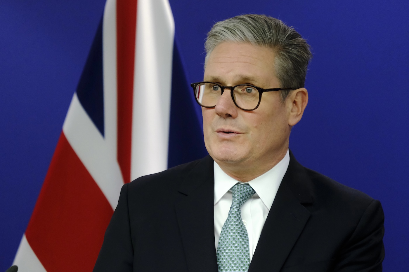 Keir Starmer și-a anunțat demisia din funcția de prim-ministru al Marii Britanii. Fotografie realizată în 2 octombrie 2024