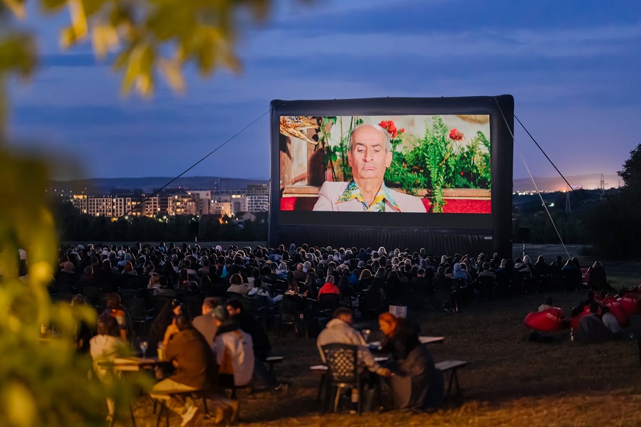 Proiecție de film din cadrul Film Food în Livadă