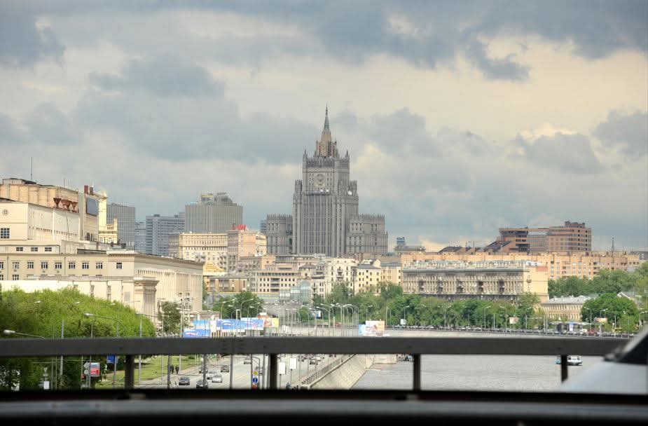 Sediul Ministerului de Externe din Moscova|Foto ROMPRES/FOTO - CRISTIAN NISTOR Agerpres