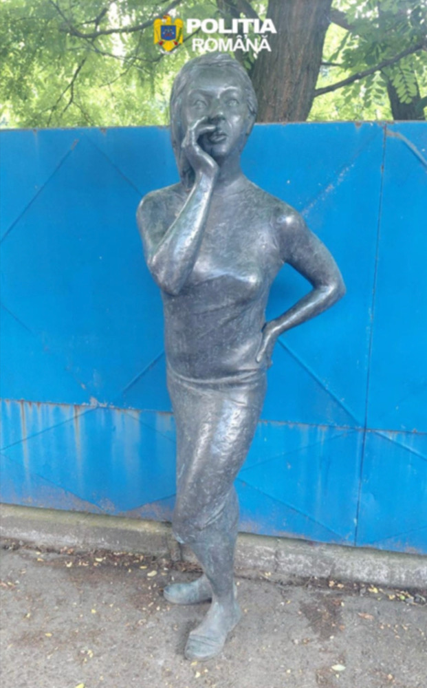 O statuie din bronz