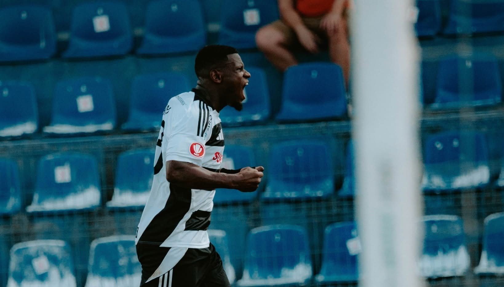 Mamadou Thiam s-a despărțit în această vară de FCSB | Foto: FC Universitatea Cluj Facebook