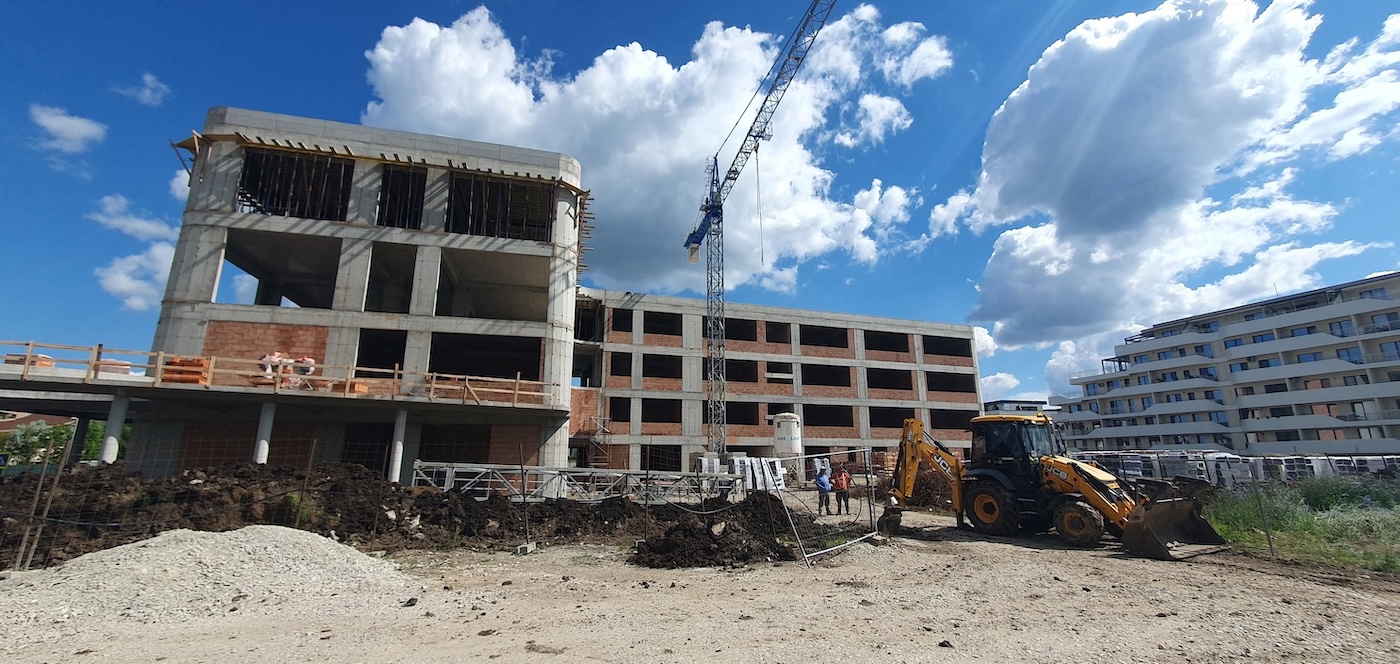 Stadiul lucrărilor a ajuns aproape de 30% la viitoarea școală generală din Florești | Foto: Facebook