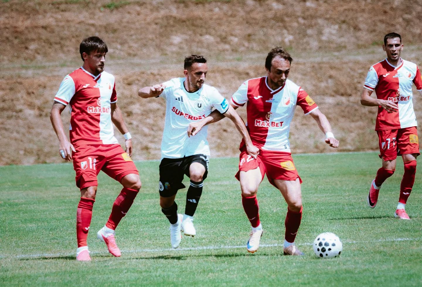 O nouă înfrângere în amicale pentru „U” Cluj / Foto: FC Universitatea Cluj Facebook