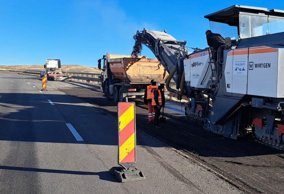 Carosabilul surpat de pe A10 Sebeș - Turda va fi reperat definitiv | Foto: Facebook