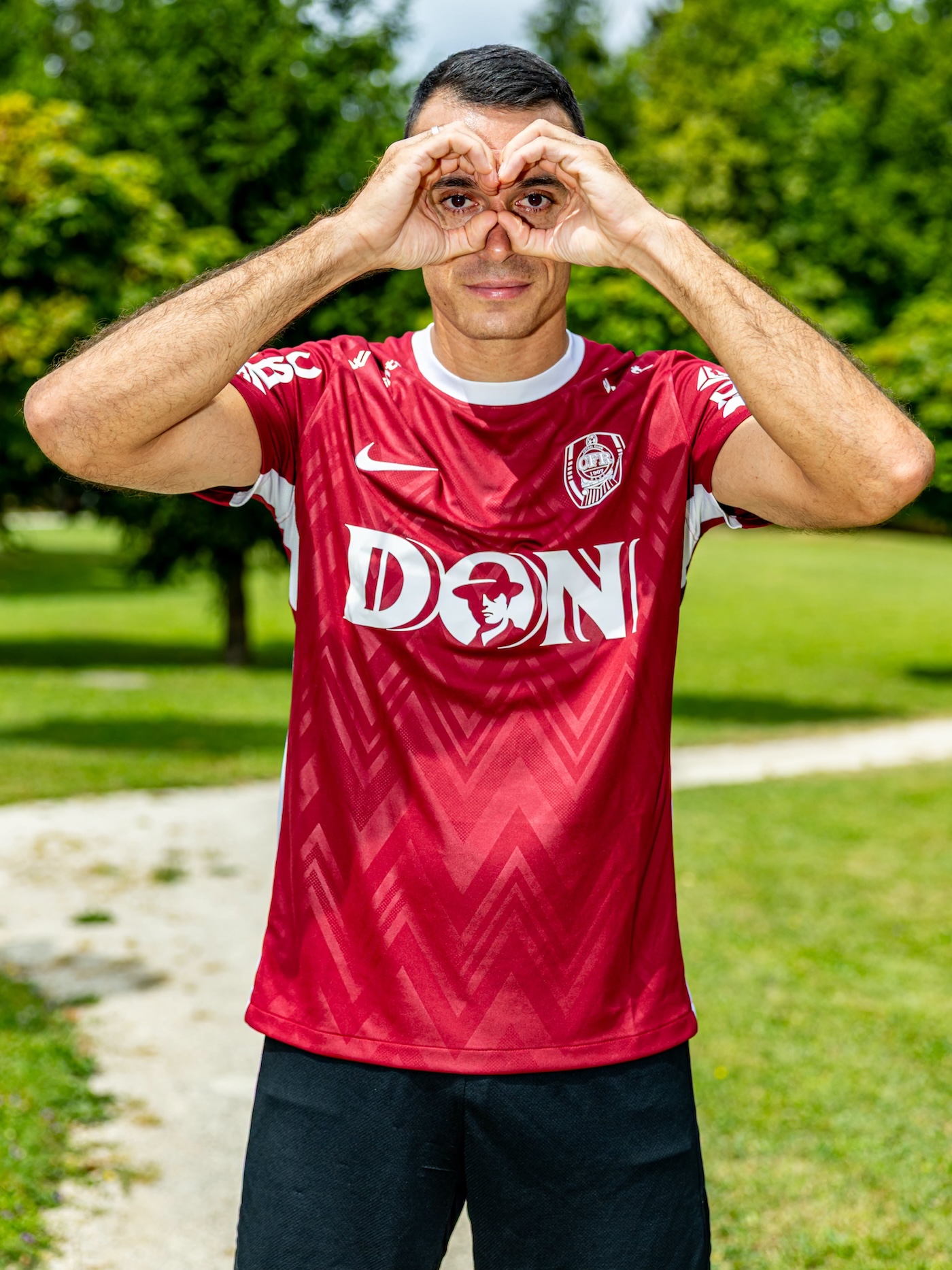 Atacantul sârb Stefan Dražić a semnat cu CFR Cluj | Foto: Facebook