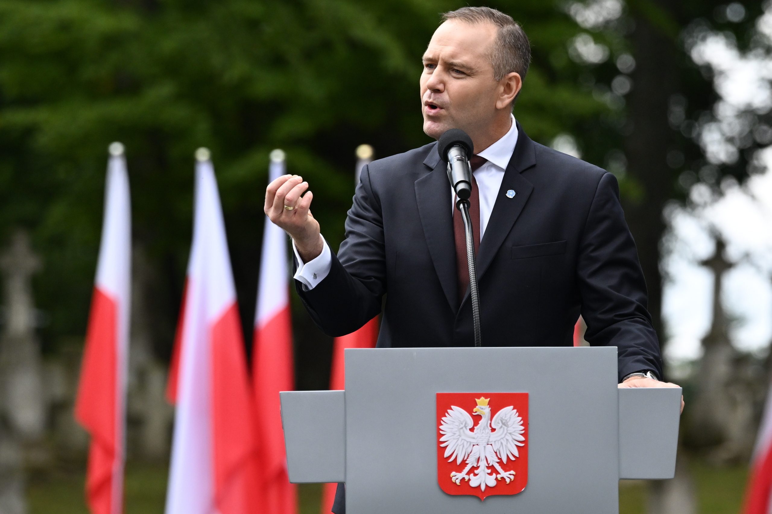 |în imagine: Președintele Poloniei